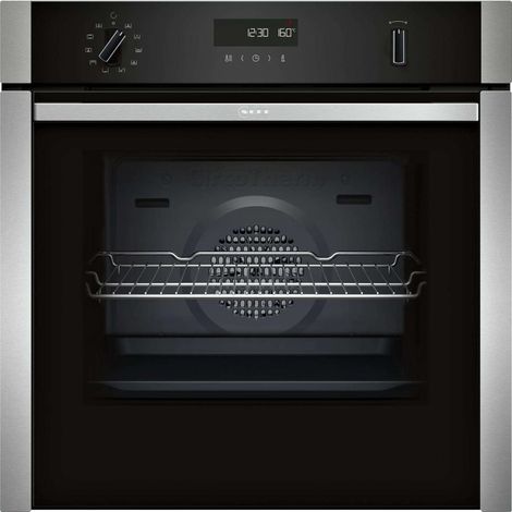 Neff – Four traditionnel encastrable pyrolyse 71L – Classe A+ – 8 modes de cuisson – Accès Slide & Hide – B5ACH7AN3F (1/8)