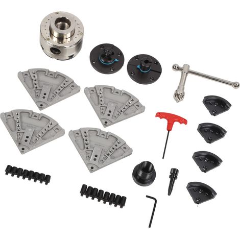 Drehfutter 3,75 Zoll 1INx8TPI Gewinde 4-Backen-Set aus legiertem Stahl für Holzdrehmaschinen, geeignet für Schleif-, Fräs- und Bohrmaschinen (1/5)