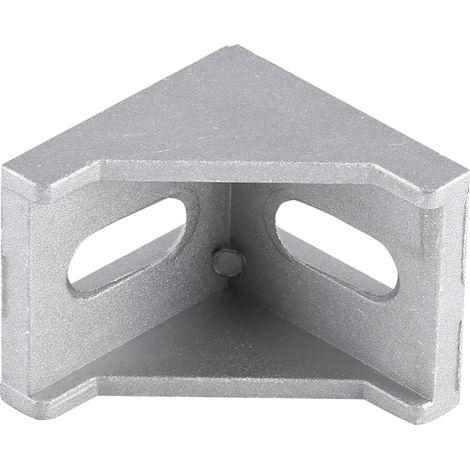 5 Stück L-förmige Eckverbinder aus Aluminiumlegierung, rechtwinklige Winkelbefestigungen, 40 x 40 mm (1/5)