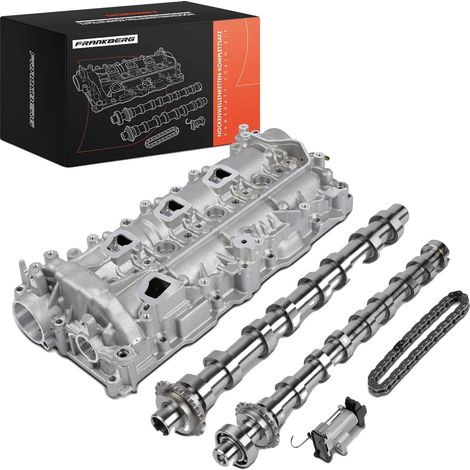 Albero a camme, acciaio, lunghezza 408,45 mm, compatibile con OPEL, codici OEM: 1638159880, 1697054780 (1/5)