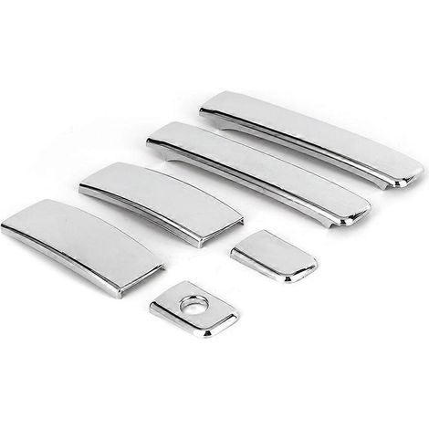 6-teiliges Set Türgriffabdeckungen aus galvanisiertem ABS-Kunststoff, passend für HYUNDAI GRAND STAREX (H1) 2019