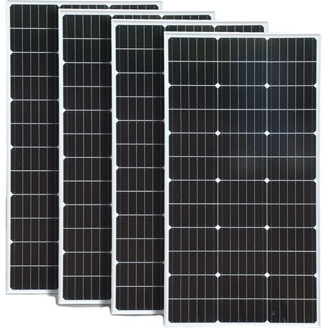 Panneau Solaire, 100W de Puissance, 24% d'Efficacité des Cellules (1/2)