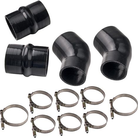 Heavy Duty Silicone Intercooler Boot Kit for Dodge Ram 2500 2000 2001 2002 5.9L (1/5)