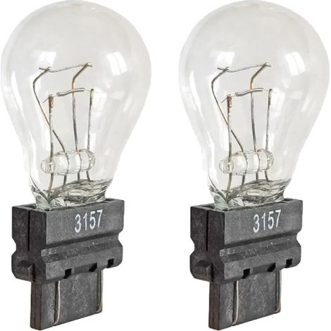 Lampadina a doppio filamento 3157 12V P27/7W W2.5x16d - Luce potente per luci dei freni e indicatori di direzione - Installazione rapida - 5x16q (1/4)