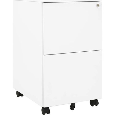 Armario archivador acero blanco 39x45x67 cm vidaXL (1/5)