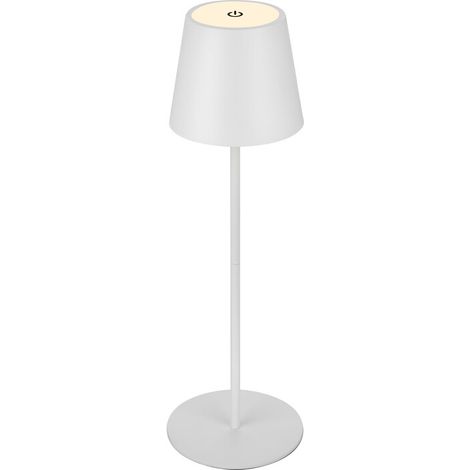 LAMPADA DA TAVOLO BT10003 BATT RICARIC BIANCO- 1,0 pz