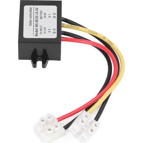 Contrôleur solaire MPPT, panneau de commande de protection, interrupteur, alimentation de charge de batterie 100 W WS-M100-14,6 V (1/5)