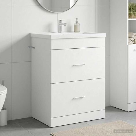 Gabinete de baño debajo del lavabo  56 x 37,5 x 81 cm