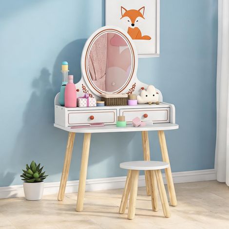 Lit enfant branco en mDF Madeira de Pinho 56 x 38 x 87,8 cm (1/5)