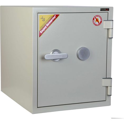 Armadio Blindato Ignifugo Con Chiave A Doppia Mappa TECHNOFIRE NGS Technomax - 352x414x433