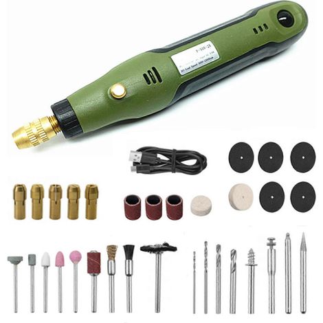 Machine de polissage, graveur électronique, stylo à graver, graveur rechargeable USB