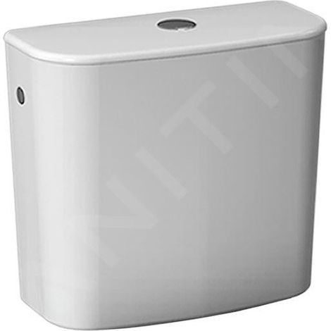 Jika Deep - Réservoir de chasse d’eau, remplissage latéral, DualFlush, blanc H8286120002801