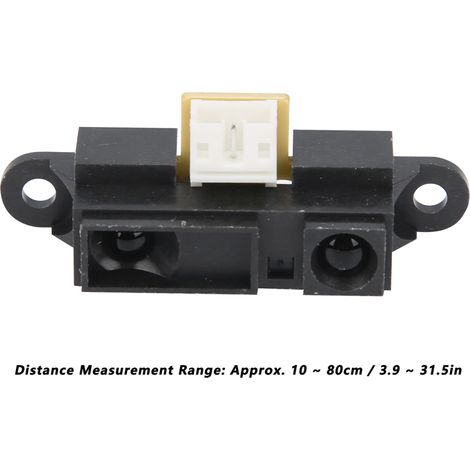 Capteur de distance infrarouge GP2Y0A21YK0F GP2D12, détection de distance 10-80 cm avec câble (1/5)