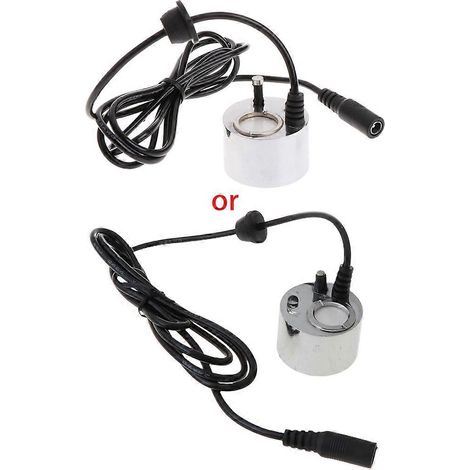 Mini brumisateur avec lumière LED rouge, adapté aux piscines, fontaines de jardin, etc. (1/5)