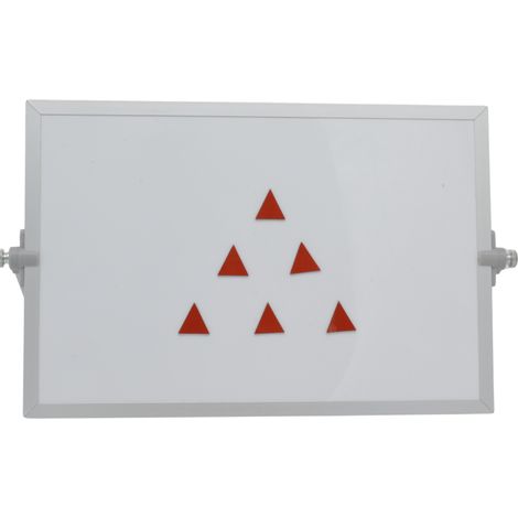 Symbole magnétique Triangle 2 cm marron