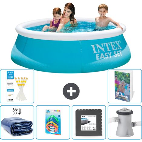 Easy Set Pool Rund - 183x51 cm - 7-teilig S3