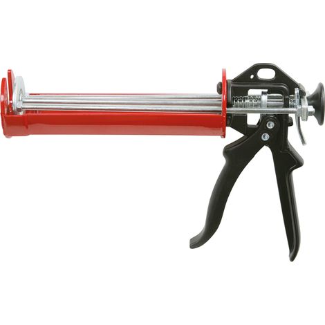 KS Tools 980.2010 - Pistola a doppio pistone, per cartucce chimiche, 310 ml