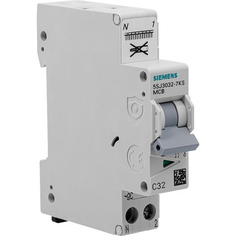 Disjoncteur Auto P+N 32A (1/2)