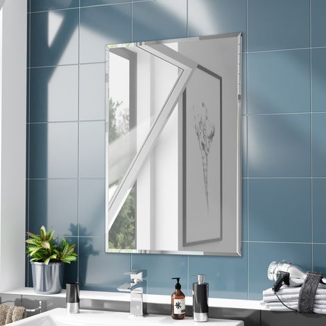 Bowen 500 x 700 Straight Corner Mirror (1/2)
