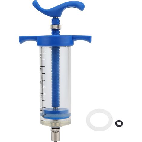 Seringue vétérinaire 50ml en plastique et acier pour animaux de ferme et volaille - Matériel médical agricole (1/5)