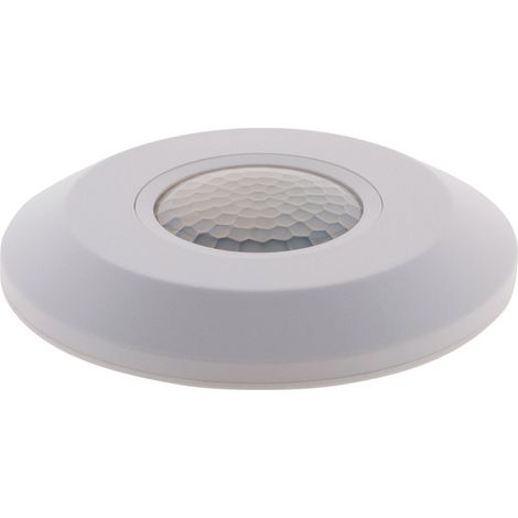 détecteur de mouvement plafonnier extraplat IP20 - Blanc - Zenitech (1/4)