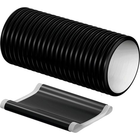 ECOFLEX 1018269 PASSE-MAIN NON ÉTANCHE 140 + 145 POUR MURS EN BÉTON OU BRIQUE, NON ÉTANCHE À L'EAU EXTÉRIEURE, AVEC TUYAU PE ET
