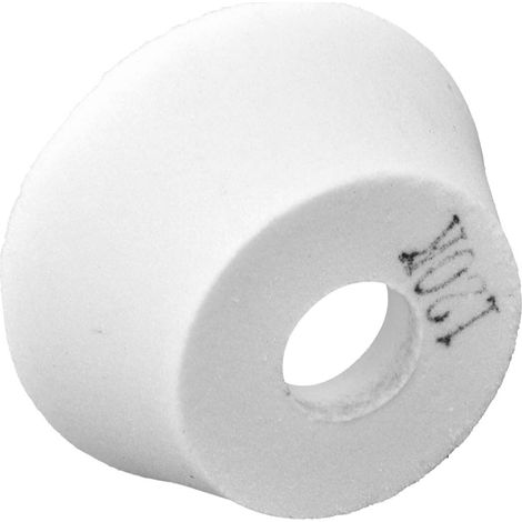 Meule à évaser en corindon blanc, haute dureté, grande durabilité, bonne résistance à l'abrasion, 120 (1/5)