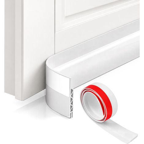 Bas de Porte Isolant, Boudin Porte Phonique 100 cm, Joint de Porte D'entrée, Stop à l'air Froid (1/5)