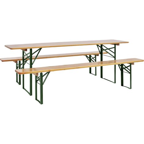 FRANKEL kaiserkraft, Ensemble de bancs de brasserie, 1 table, (1/3)