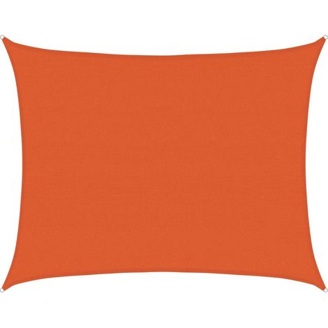Maison Exclusive - Voile d'ombrage 160 g/m² rectangulaire orange 6x7 m PEHD