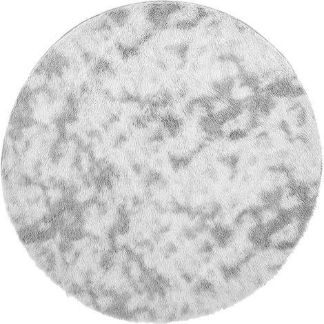 Maison Exclusive - Tappeto Shaggy a Pelo Lungo NAVARRA Grigio Argento 200x200cm