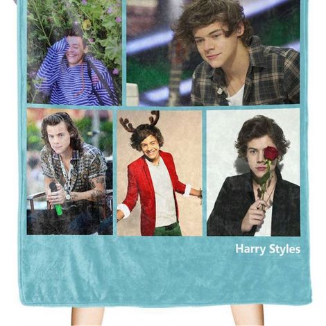BL602B Couverture standard personnalisée avec célébrité - Harry Styles 140200cm (1/5)