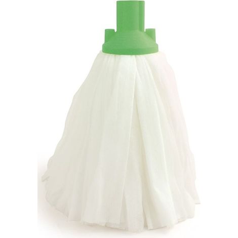 Tête de balai non tissée RS PRO Vert pour Code poignée : 2371433 ( Prix pour 1 )
