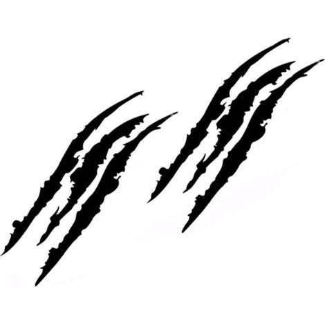 Claw Brand Car Stickers Waterproof Vehicle Stickers Reflective Stickers for Car Headlights Black 40x12cm 2pcs Car Stickers Car Cell Phone Electronics