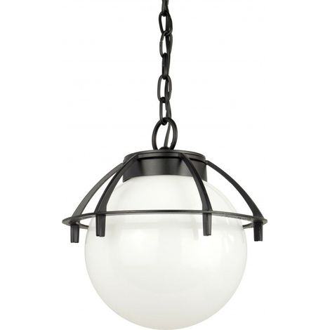 Suspension extérieure boule Ø25 noire E27 IP43 SU-MA (1/5)