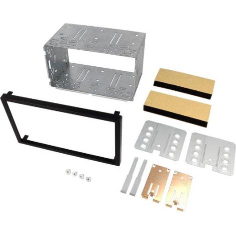 Kit 2DIN Autoradio 7p compatible avec Citroen Ford Mercedes Peugeot Renault ...100x171mm