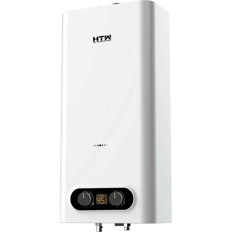 Chauffage au gaz 14 Litres Atmosphérique Automatique OBI - HTW Type de gaz: GPL (gaz butane) (1/4)