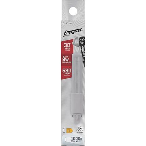 Energizer S30433 LED PLS G23 2Pin 4.5W 370L Cool White S30433 ENG7003