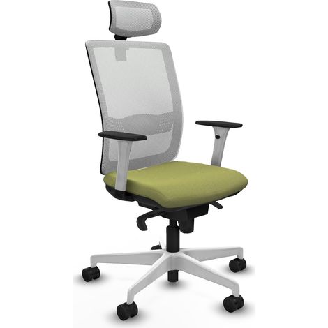 Chaise piqueras y crespo Haches blanc mousse haute densité (1/2)
