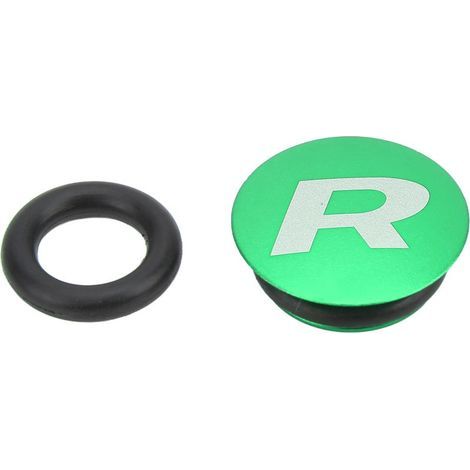 RISK Plateau de vélo de montagne Cache-poussière Capuchon d'axe central Creux Intégré Aluminium pour vélo de route Vert (1/5)