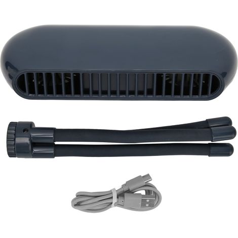 Mini ventilateur portable personnel pour poussettes, sièges auto et, grâce à sa pince trépied flexible, idéal pour les lits d'écolier, les bureaux, les vélos, les berceaux, les tapis de course, le cam (1/5)