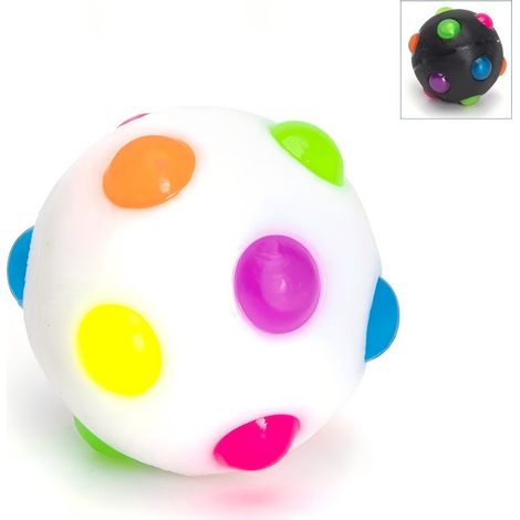 Balle LED interactive pour chiens, lumineuse et ludique