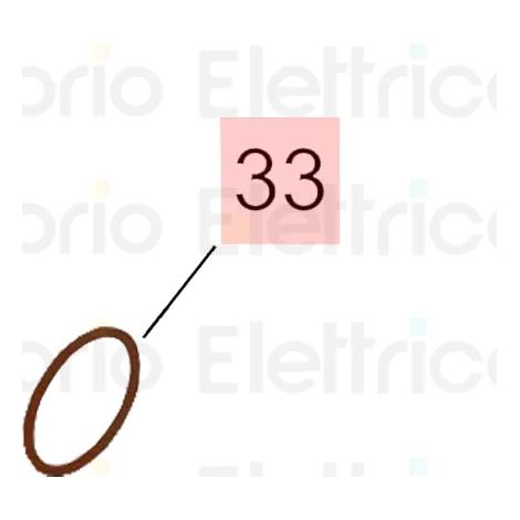 faac pièce détachée o-ring  20,24x2,62(3081) viton 7090500025 (1/3)