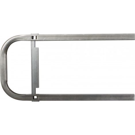 Mondelin – Cale plaque placo à pied 80 cm – Porte plaque de plâtre à levier en acier – Outil pro robuste et sécurisé
