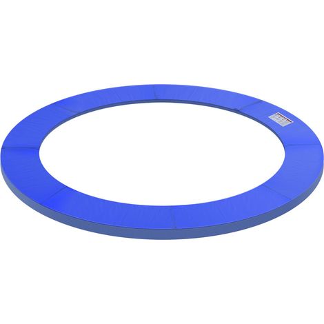 Coussin de Protection Trampoline AoSenYunZhou Ø 244 cm Protège Ressorts et Cadre Mousse Haute Densité Bleu pour Jardin (1/5)
