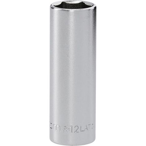 Facom R.12LAT 6-Point Long-Reach Deep Socket 1/4in Drive 12mm (1/2)