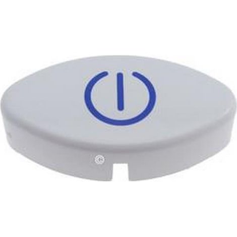 Touche on-off blanc d'origine (C00143006) Lave-vaisselle ARISTON HOTPOINT, INDESIT