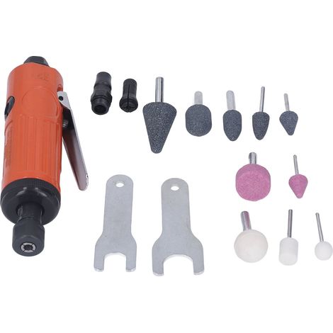 Ensemble de rectifieuses de moules pneumatiques, faible bruit, conception ergonomique, léger, vitesse de 22 000 tr/min, adapté à la fabrication automobile. (1/5)