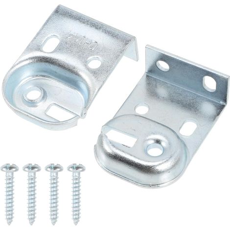 1ensemble Kit de Fixation Store Enrouleur Robuste pour Rideaux Support Mural Résistant Corrosion Accessoires de Réparation pour Tringles et Volets Roulants Installation Facile (1/5)