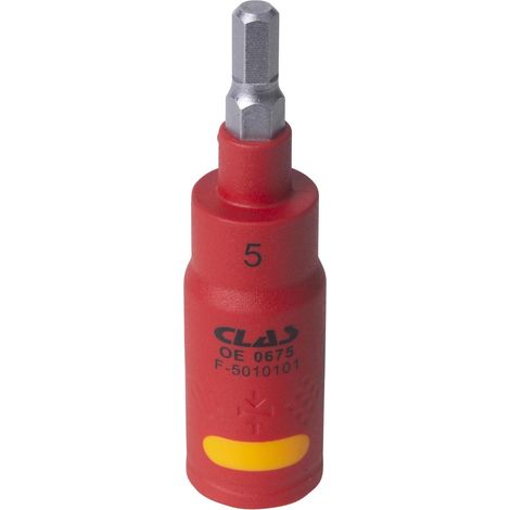 Douille isolée 1/4" h5 - OE 0675 - CLAS Equipements